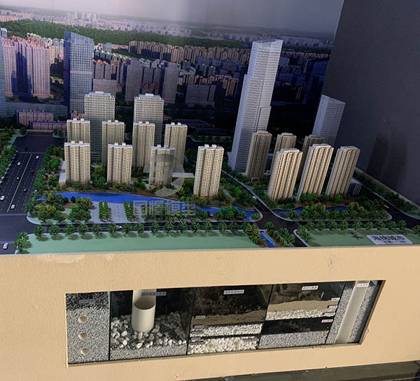 习水县建筑模型